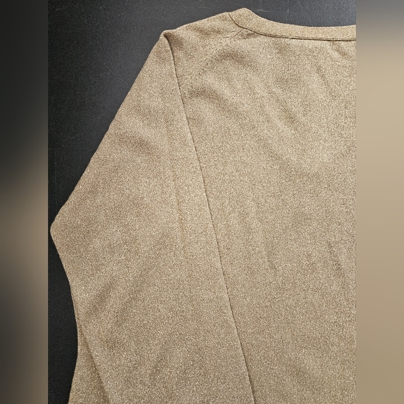 NWT - "Paraphrase" Gold Threaded Twinkle Jersey - Size 1X - Picture 3 of 11